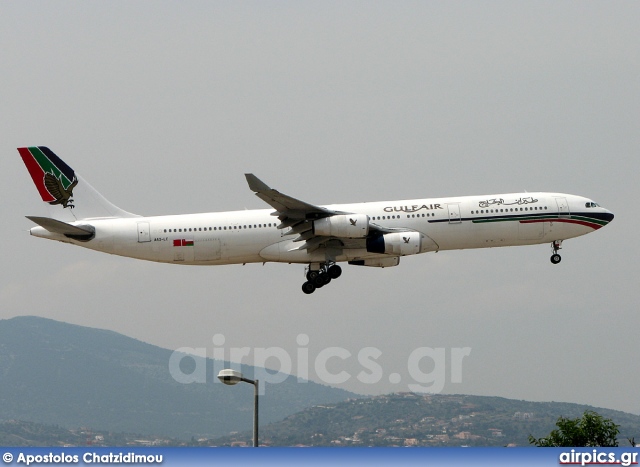 A4O-LC, Airbus A340-300, Gulf Air
