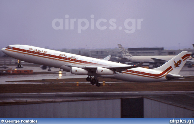 A4O-LE, Airbus A340-300, Gulf Air