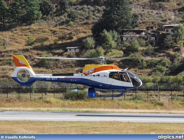 A5-BHT, Eurocopter EC 130T2, Druk Air - Royal Bhutan Airlines