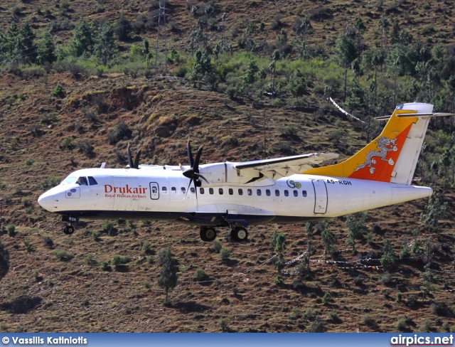 A5-RGH, ATR 42-500, Druk Air - Royal Bhutan Airlines