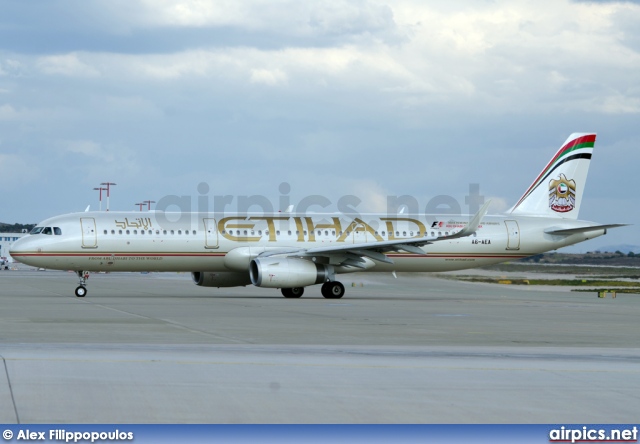 A6-AEA, Airbus A321-200, Etihad Airways