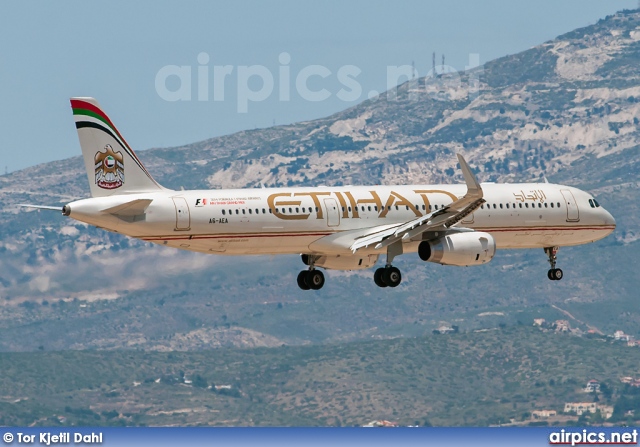 A6-AEA, Airbus A321-200, Etihad Airways