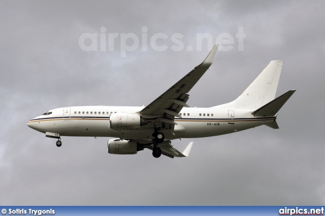 A6-AIN, Boeing 737-700/BBJ, Royal Jet