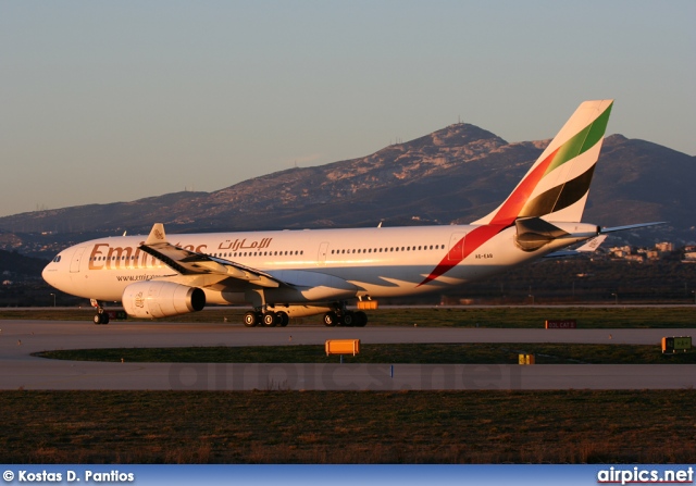 A6-EAB, Airbus A330-200, Emirates