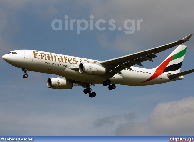 A6-EAE, Airbus A330-200, Emirates