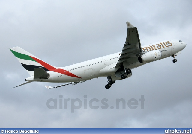 A6-EAO, Airbus A330-200, Emirates