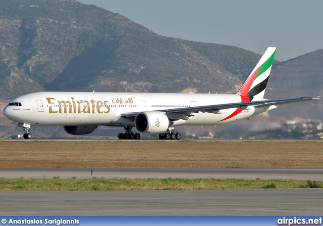 A6-EBM, Boeing 777-300ER, Emirates