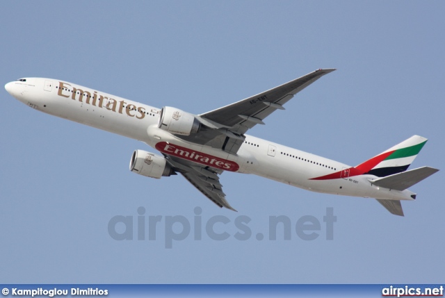 A6-EBT, Boeing 777-300, Emirates