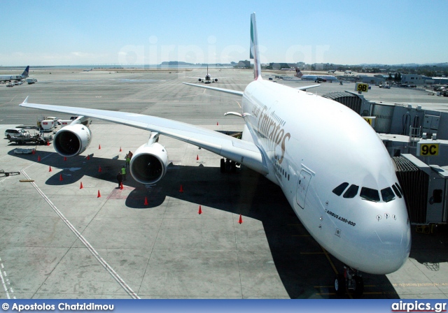 A6-EDA, Airbus A380-800, Emirates