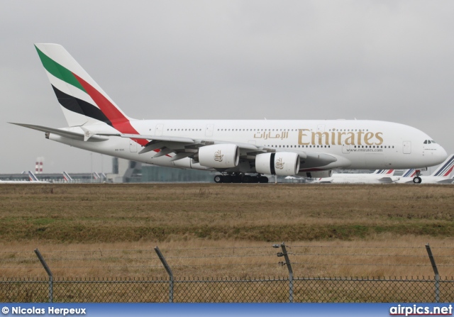 A6-EDC, Airbus A380-800, Emirates