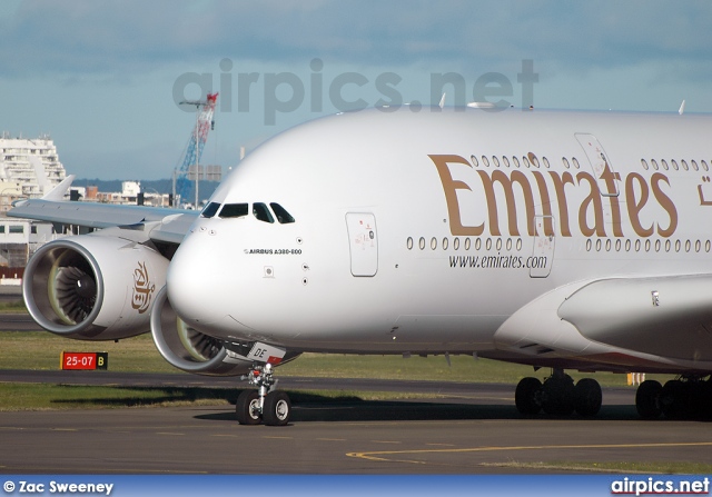 A6-EDE, Airbus A380-800, Emirates