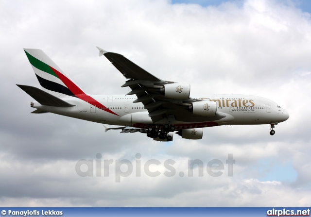 A6-EDF, Airbus A380-800, Emirates