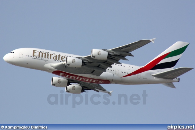 A6-EDO, Airbus A380-800, Emirates