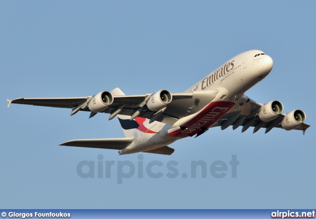 A6-EDS, Airbus A380-800, Emirates