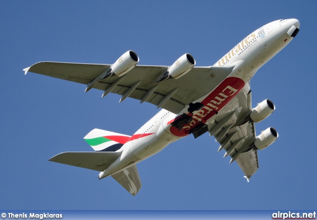 A6-EDT, Airbus A380-800, Emirates