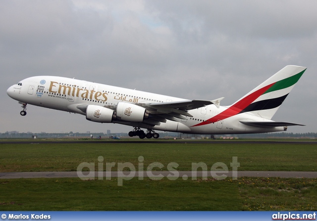 A6-EER, Airbus A380-800, Emirates