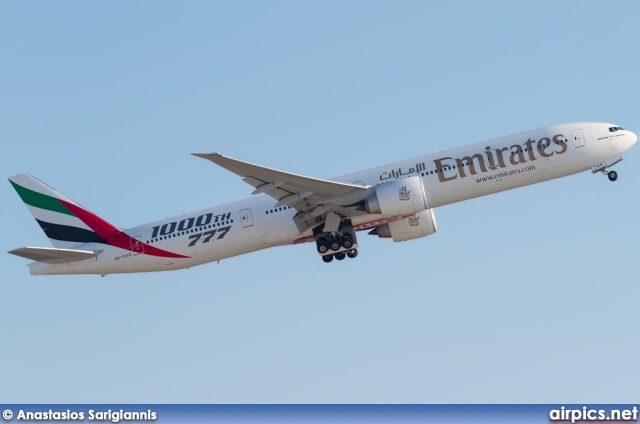 A6-EGO, Boeing 777-300ER, Emirates