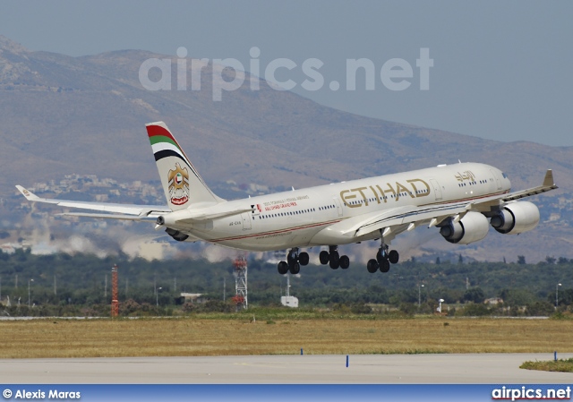 A6-EHA, Airbus A340-500, Etihad Airways