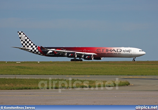 A6-EHJ, Airbus A340-600, Etihad Airways