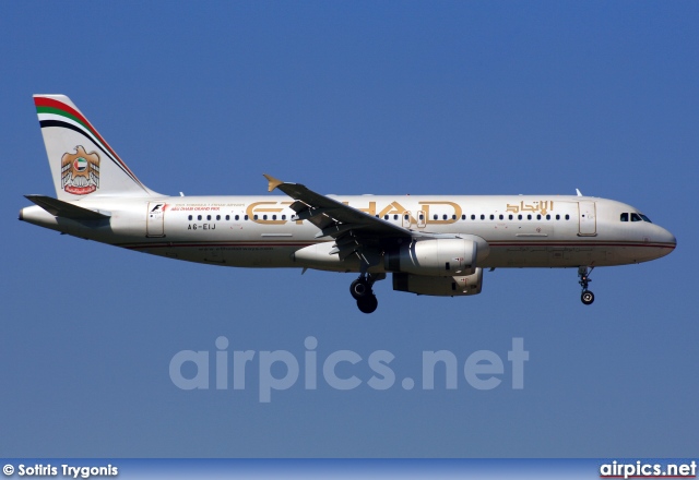 A6-EIJ, Airbus A320-200, Etihad Airways