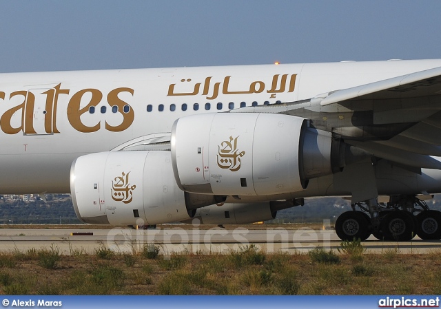 A6-ERC, Airbus A340-500, Emirates