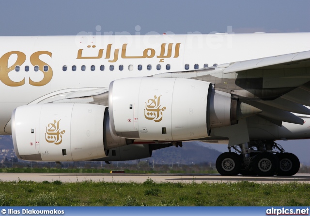 A6-ERI, Airbus A340-500, Emirates