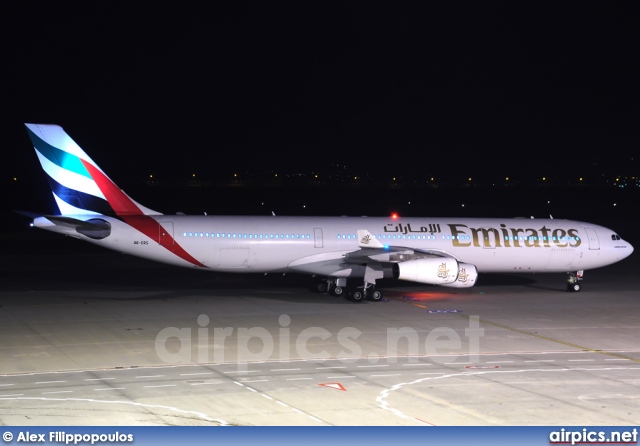 A6-ERS, Airbus A340-300, Emirates