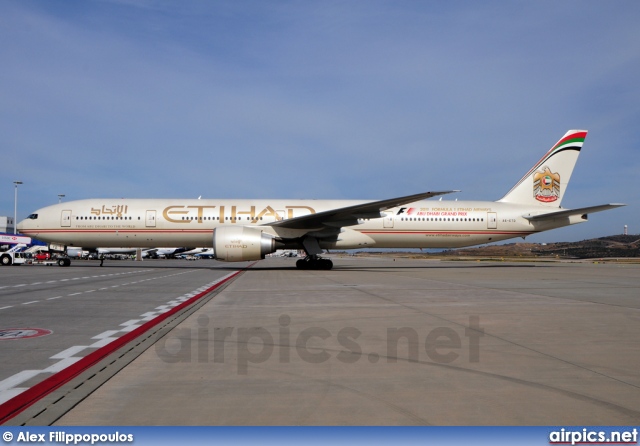 A6-ETD, Boeing 777-300ER, Etihad Airways