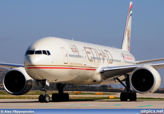 A6-ETF, Boeing 777-300ER, Etihad Airways