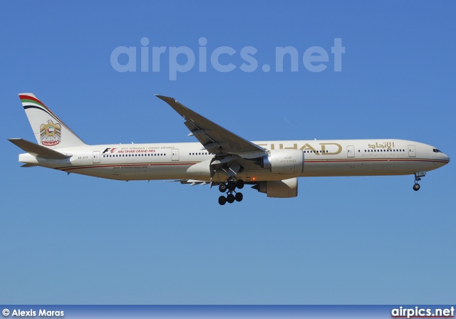 A6-ETF, Boeing 777-300ER, Etihad Airways