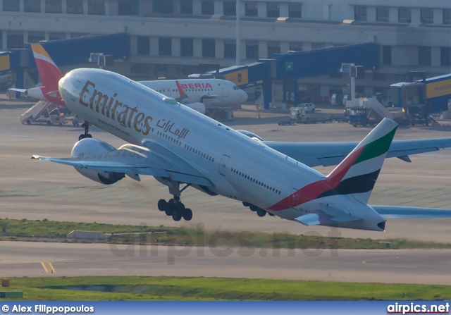 A6-EWC, Boeing 777-200LR, Emirates