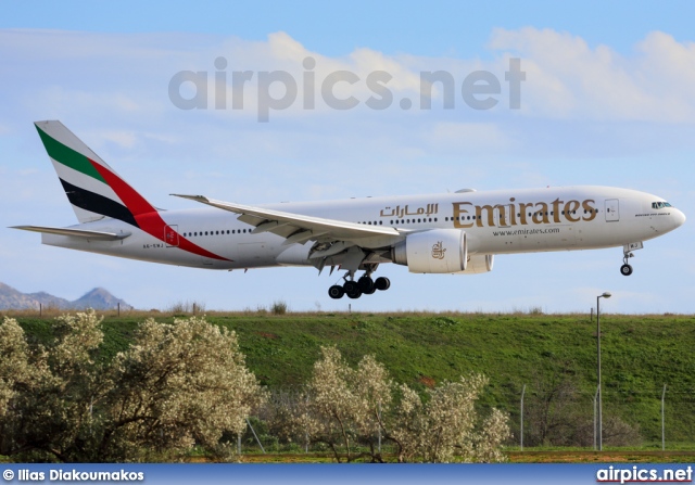 A6-EWJ, Boeing 777-200LR, Emirates