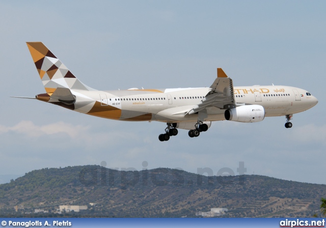 A6-EYF, Airbus A330-200, Etihad Airways