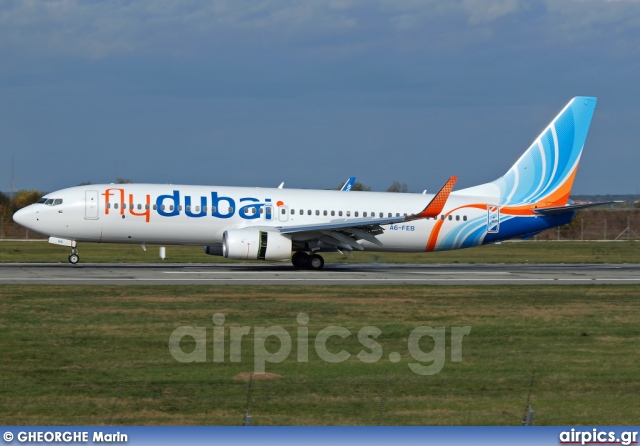 A6-FEB, Boeing 737-800/BBJ2, Fly Dubai