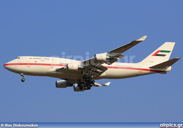 A6-YAS, Boeing 747-400, United Arab Emirates