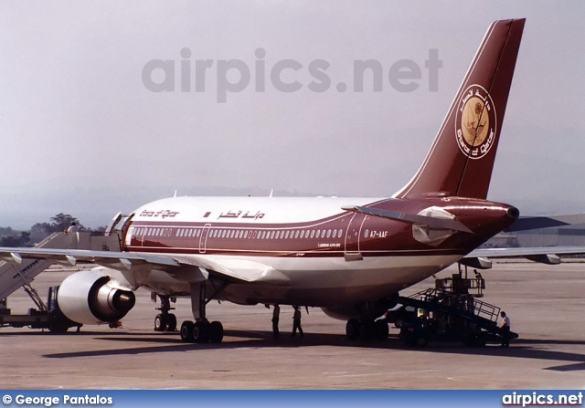 A7-AAF, Airbus A310-300, Qatar Amiri Flight