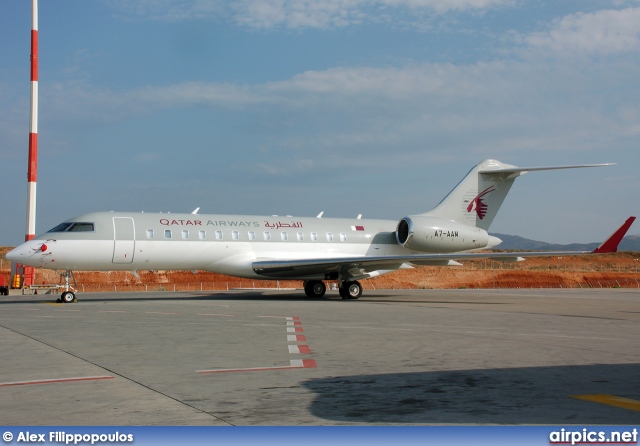 A7-AAM, Bombardier Global Express, Qatar Airways