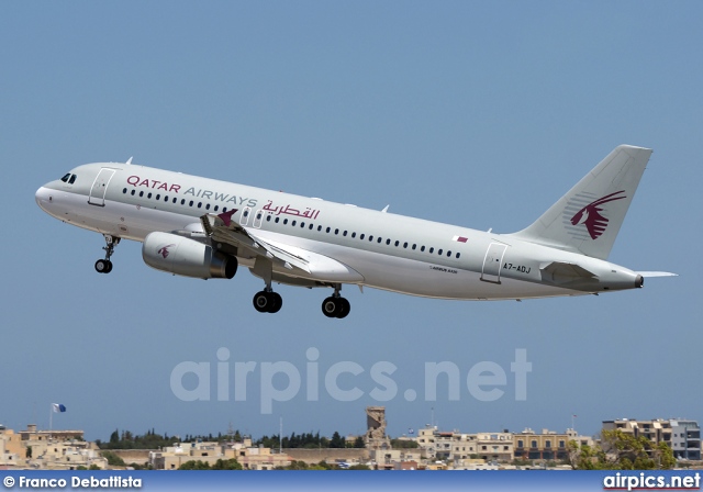 A7-ADJ, Airbus A320-200, Qatar Airways