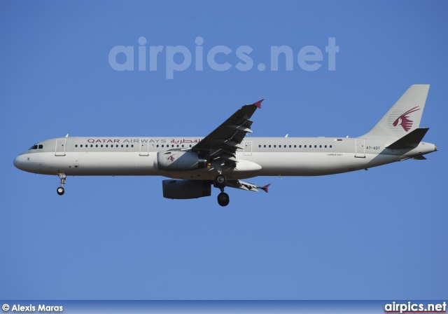 A7-ADT, Airbus A321-200, Qatar Airways