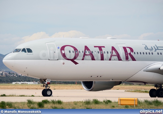 A7-AEO, Airbus A330-300, Qatar Airways