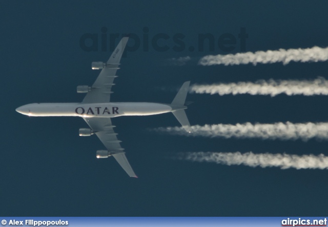 A7-AGC, Airbus A340-600, Qatar Airways