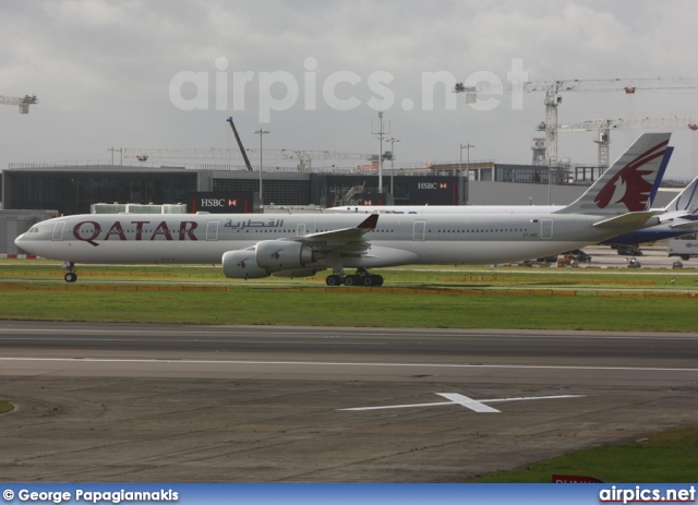 A7-AGD, Airbus A340-600, Qatar Airways