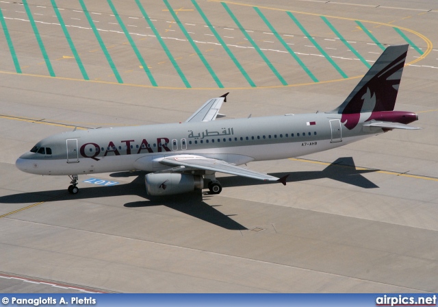 A7-AHB, Airbus A320-200, Qatar Airways