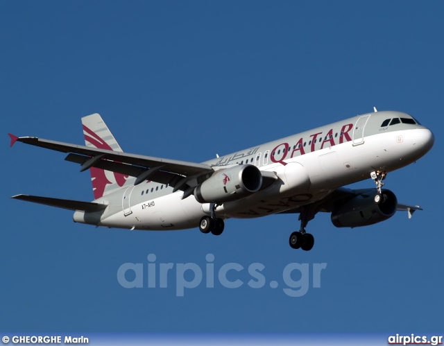 A7-AHD, Airbus A320-200, Qatar Airways