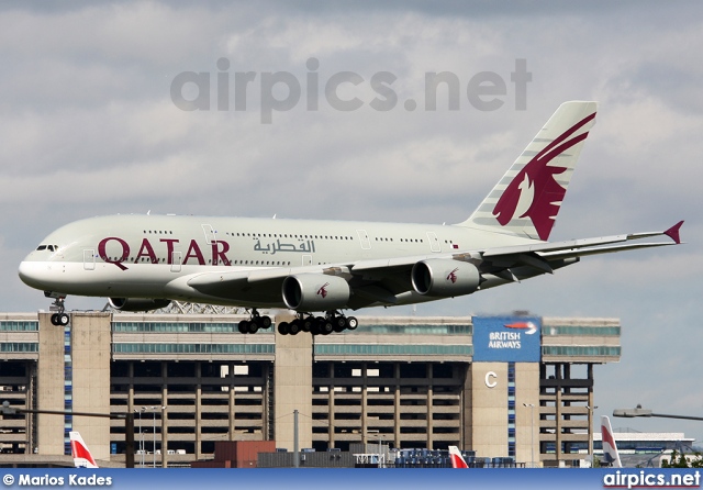 A7-APA, Airbus A380-800, Qatar Airways