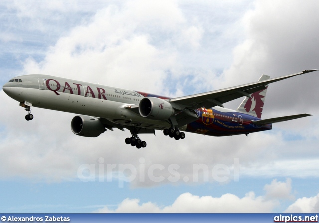 A7-BAE, Boeing 777-300ER, Qatar Airways
