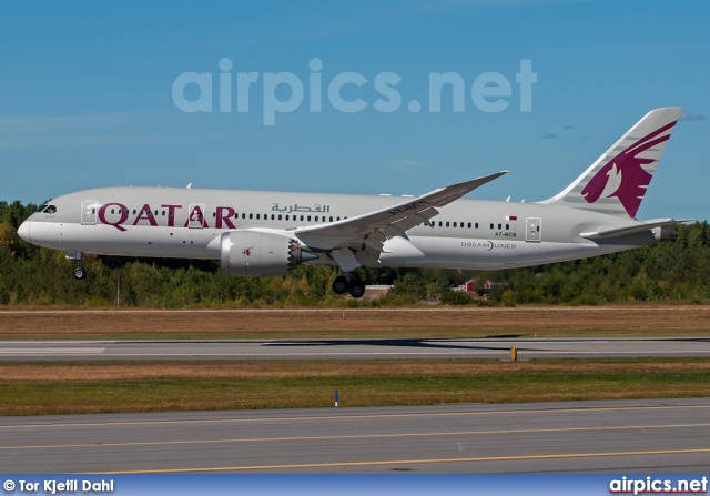 A7-BCB, Boeing 787-8 Dreamliner, Qatar Airways