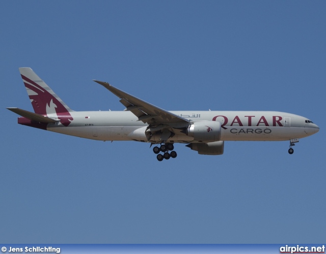 A7-BFA, Boeing 777F, Qatar Airways