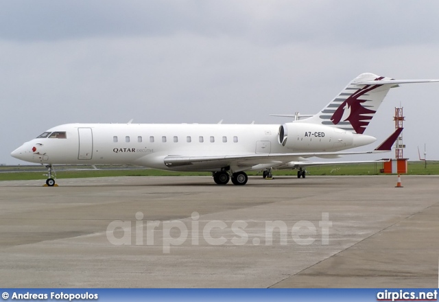 A7-CED, Bombardier Global 5000, Qatar Executive