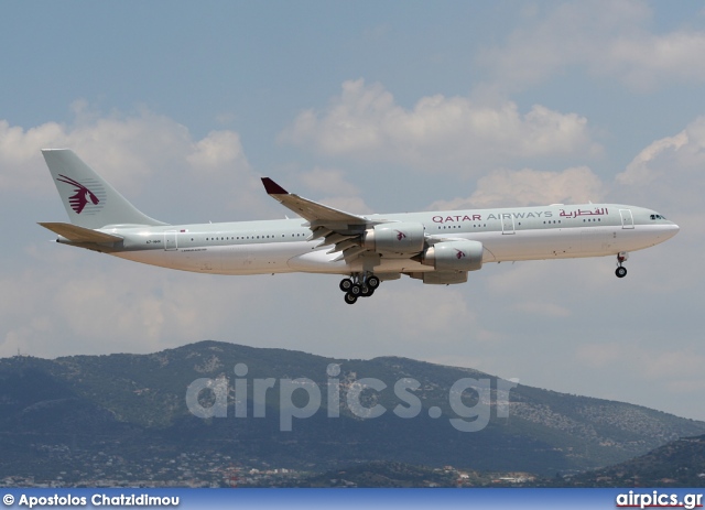 A7-HHH, Airbus A340-500, Qatar Airways